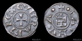 Genoa Republic. Liguria. Anonymous (c.1250-1300AD) AR Denier