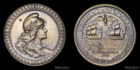 Argentina. 1989. Numismatica. IBNA. Homenaje a Francia. Numerada
