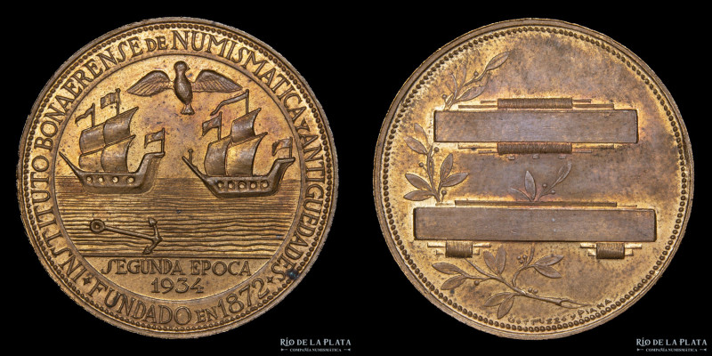 Argentina. Numismática. IBNA. Instituto Bonaerense de Numismática y Antigüedades...