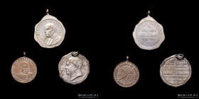 Argentina. Lote x3. 1888-1911. Domingo F. Sarmiento