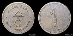 Argentina. Ficha. Valor 1. Estancia San Fernando. Ramon Erro