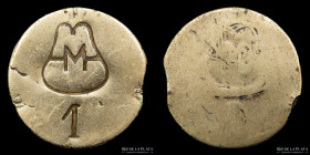 Argentina. Ficha. Esquila. Valor 1. Estancia de Ignacio Molina. Tandil. Bs As