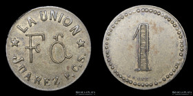 Argentina. Ficha. Esquila. Valor 1. Estancia La Union. Olavarría. Bs As
