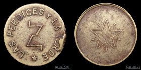 Argentina. Ficha. Esquila. Valor 1 Vellón. Estancias Las Perdices y La Verde. Monte. Bs As