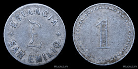 Argentina. Ficha. Esquila. Valor 1. Estancia San Emilio. Bolivar. Bs As