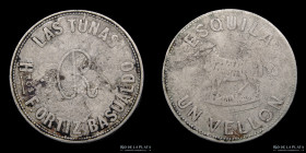 Argentina. Ficha. Esquila. Valor 1 Vellon. Estancia Las Tunas. Pergamino. Bs As