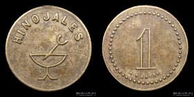 Argentina. Ficha. Esquila. Valor 1. Estancia Hinojales. Pila. Bs As