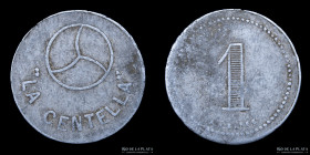 Argentina. Ficha. Esquila. Valor 1 (Vellon). Estancia La Centella. Concepción del Uruguay. Entre Ríos