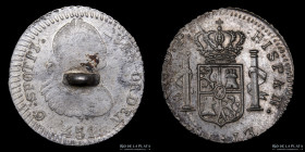 Argentina. Boton. c.1885-1892. 1 Real. Cesar Spotti