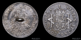 Argentina. Boton. c.1872-1918. 1 Real. Anezin Hnos. y Cia.