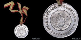 Bolivia. 1905. Jura de la Bandera. Colegio Militar