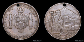 Bolivia. 1910. Centenario del Grito Libertario del 10 de Nov. Potosi