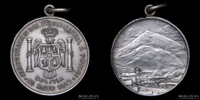 Bolivia. 1912. Inauguracion Ferrocarril a Potosi. Rulau Psi 37