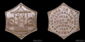 Peru. 1889. Centenario de la Gran Via