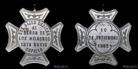 Peru. 1899. Inauguracion de Nueva Capilla