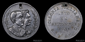 Peru. 1901. Colonia Italiana. XX Settembre