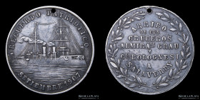 Peru. 1907. Arribo Cruceros Alte. Grau y Cnel. Bolognesi. Salaverry