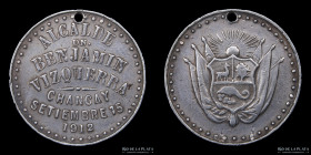 Peru. 1912. Alcalde Benjamin Vizquerra. Chancay