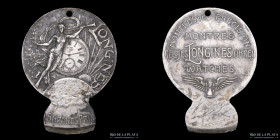 Francia. c.1920. Medalla Publicitaria Relojes Longines