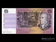 Australia. 5 Dollars 1972. Pick 39c