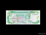 Belize. 1 Dollar 1980. Pick 38