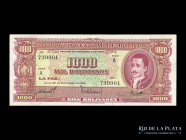 Bolivia. Banco Central. 1.000 Bolivianos 1945 A. Pick 149