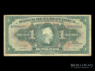 Colombia. 1 Peso Plata 1932. Pick 382