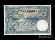 Congo Belga. 20 Francs 1950. Pick 15h