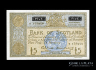 Escocia. 5 Pounds 1963. Pick 106a