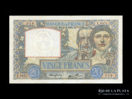 Francia. 20 Francs 1941. Pick 92b