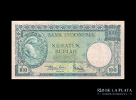 Indonesia. 100 Rupiah 1957. Pick 51