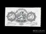 Italia. Parma. 50 Centesimi ND1870. NiP