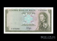 Malta. 1 Pound L1967. Pick 29a