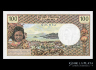 New Caledonia (Noumea) 100 Francs 1971. Pick 63b