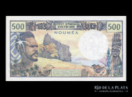 New Caledonia (Noumea) 500 Francs 1969. Pick 60e