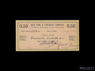 Paraguay. New York & Paraguay Co. Vale 50 Centavos 1916