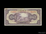 China. Farmers Bank. 100 Yuan 1941. Pick 477a