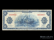 Curazao. 2 1/2 Gulden 1942. Pick 36