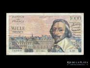Francia. 1.000 Francs 1954. Pick 134a