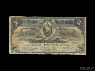 Guatemala. El Banco de Guatemala. 1 Peso 1900. Pick S141a