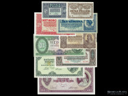 Hungria. Lote x 9 billetes 1920-1969