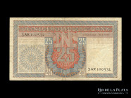Paises Bajos. 25 Gulden 1949 Reposicion. Pick 84