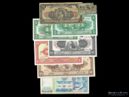 Peru. Lote x 8. Todos diferentes 1877-1989