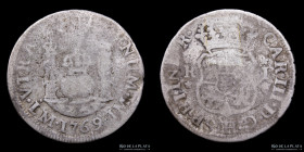 Lima. Carlos III. 1 Real 1769 JM. KM61