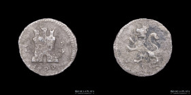 Lima. Fernando VII. 1/4 Real 1809 L. KM108