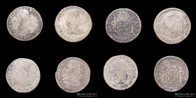 Mexico. Lote x4. Zacatecas. 1 Real (1819-1821)