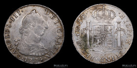 Potosi. Carlos III. 4 Reales 1774 JR. CJ 64.2.1