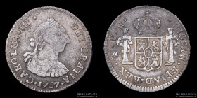 Potosi. Carlos III. 1/2 Real 1787 PR. CJ 67.15.2