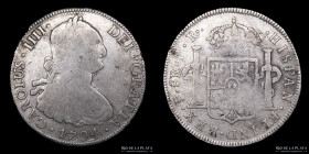 Potosi. Carlos IV. 8 Reales 1794 PR. CJ 76.6.2