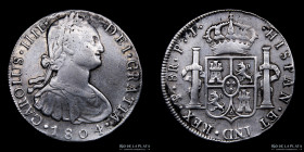 Potosi. Carlos IV. 8 Reales 1804 PJ. CJ 76.16